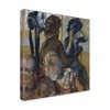 Trademark Fine Art Edgar Degas 'At The Milliners' Canvas Art, 14x14 BL01923-C1414GG